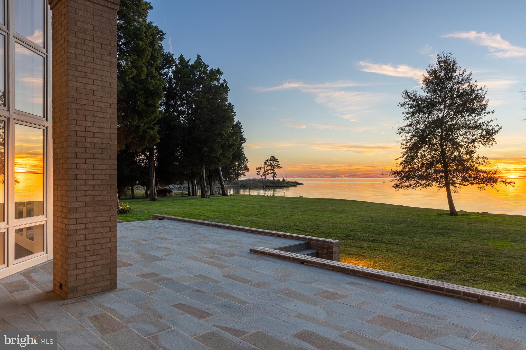 5084 Ferry Neck Road Royal Oak, MD 21662 - Photo 53 of 58 a view of a lake with a big yard