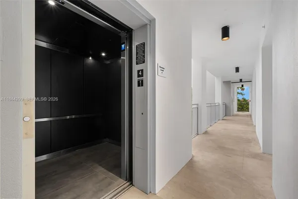 a view of a hallway