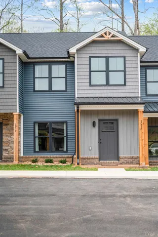 a house that has a large windows