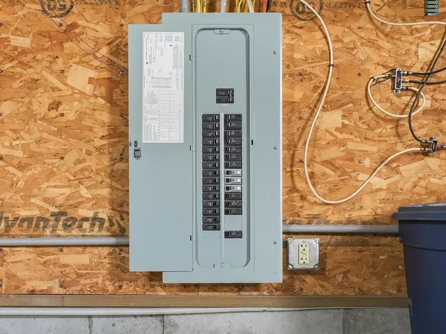 a view of a door with a door