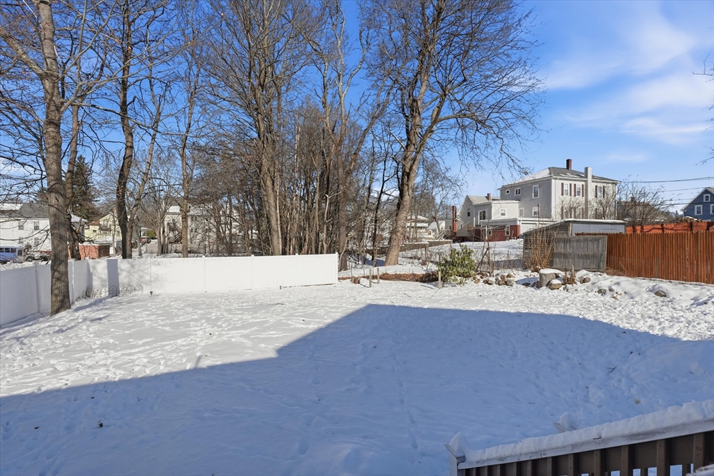 52 Church Street Gardner, MA 01440 - Photo 32 of 36 a view of a snow with a yard