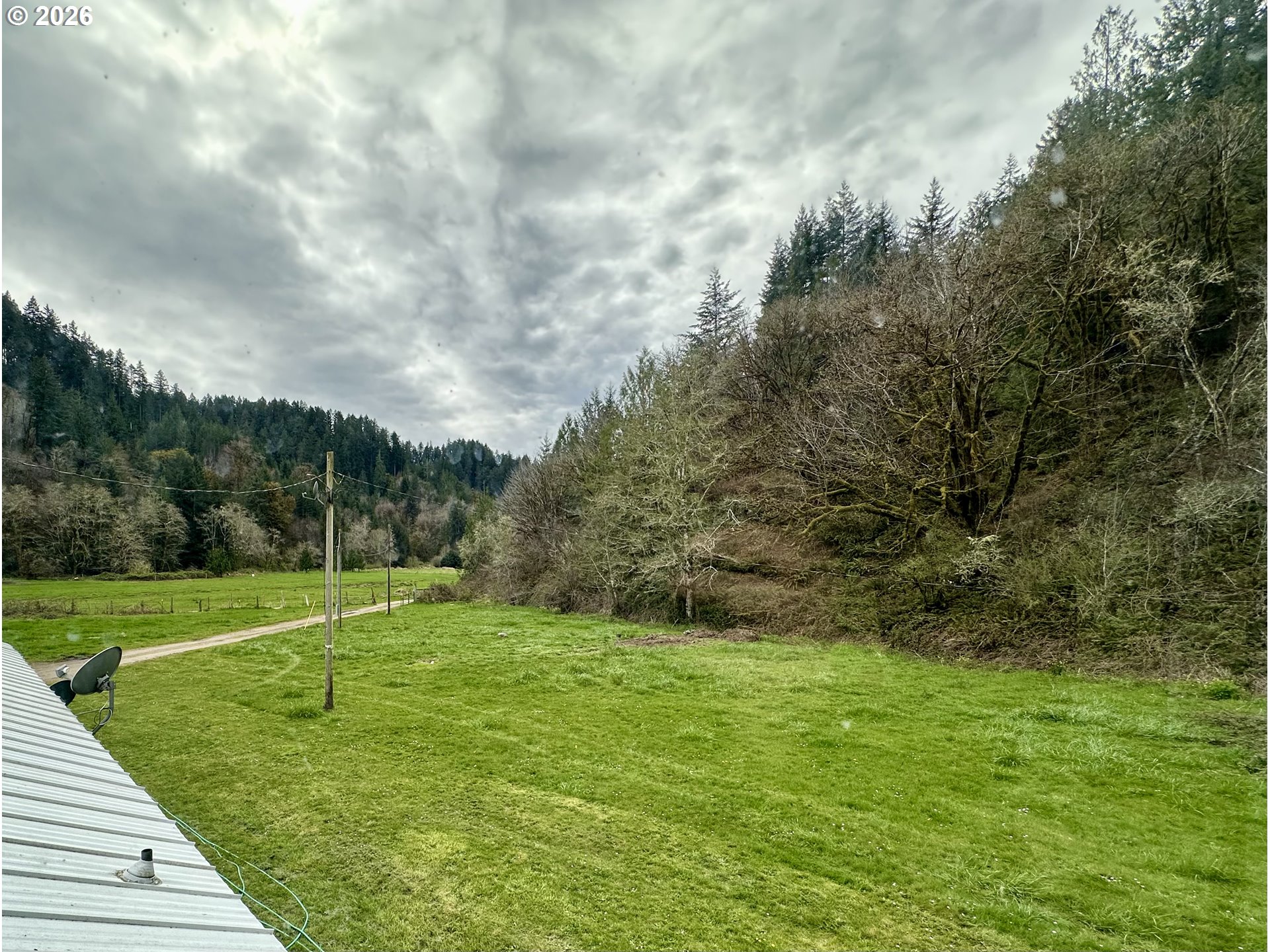 1910 Otter Slough Road Reedsport, OR 97467 - Photo 27 of 39 a view of a big yard with large trees