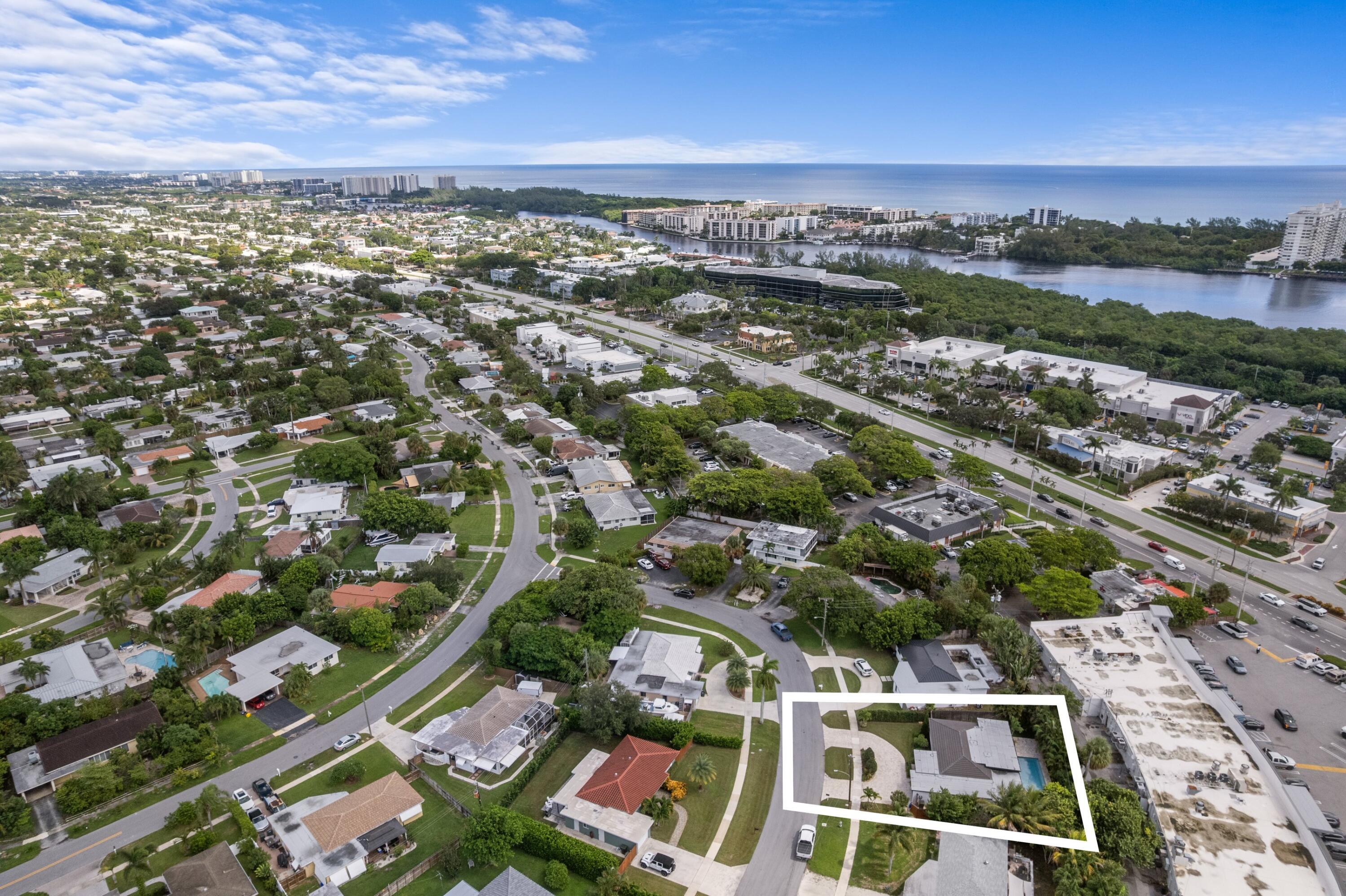 450 Northeast 5th Circle Boca Raton, FL 33431 - Photo 33 of 45 Aerial Neighborhood View
