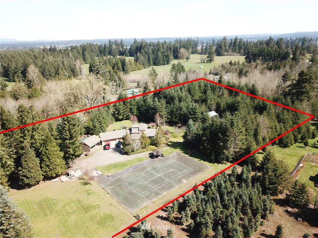 9344 Lundeen Road Southwest Rochester, WA 98579 - Photo 15 of 40 a view of a backyard of a house