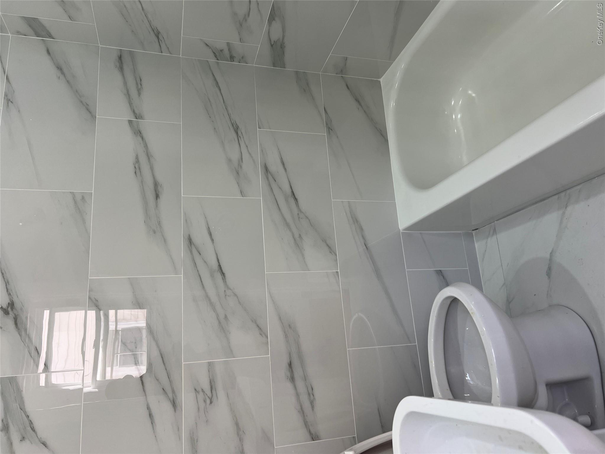 216-25 136th Road, Unit 1 2 AND 3 Queens, NY 11413 - Photo 24 of 43 a bathroom with a toilet and bathtub