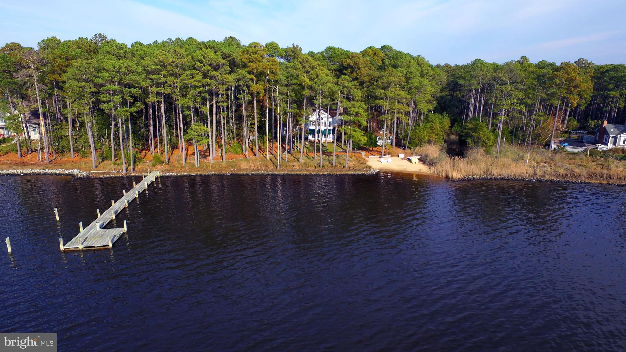 5118 Brooks Road Woolford, MD 21677 - Photo 3 of 94 Aerial View-Dock, Rip Rap Shoreline, House, Beach