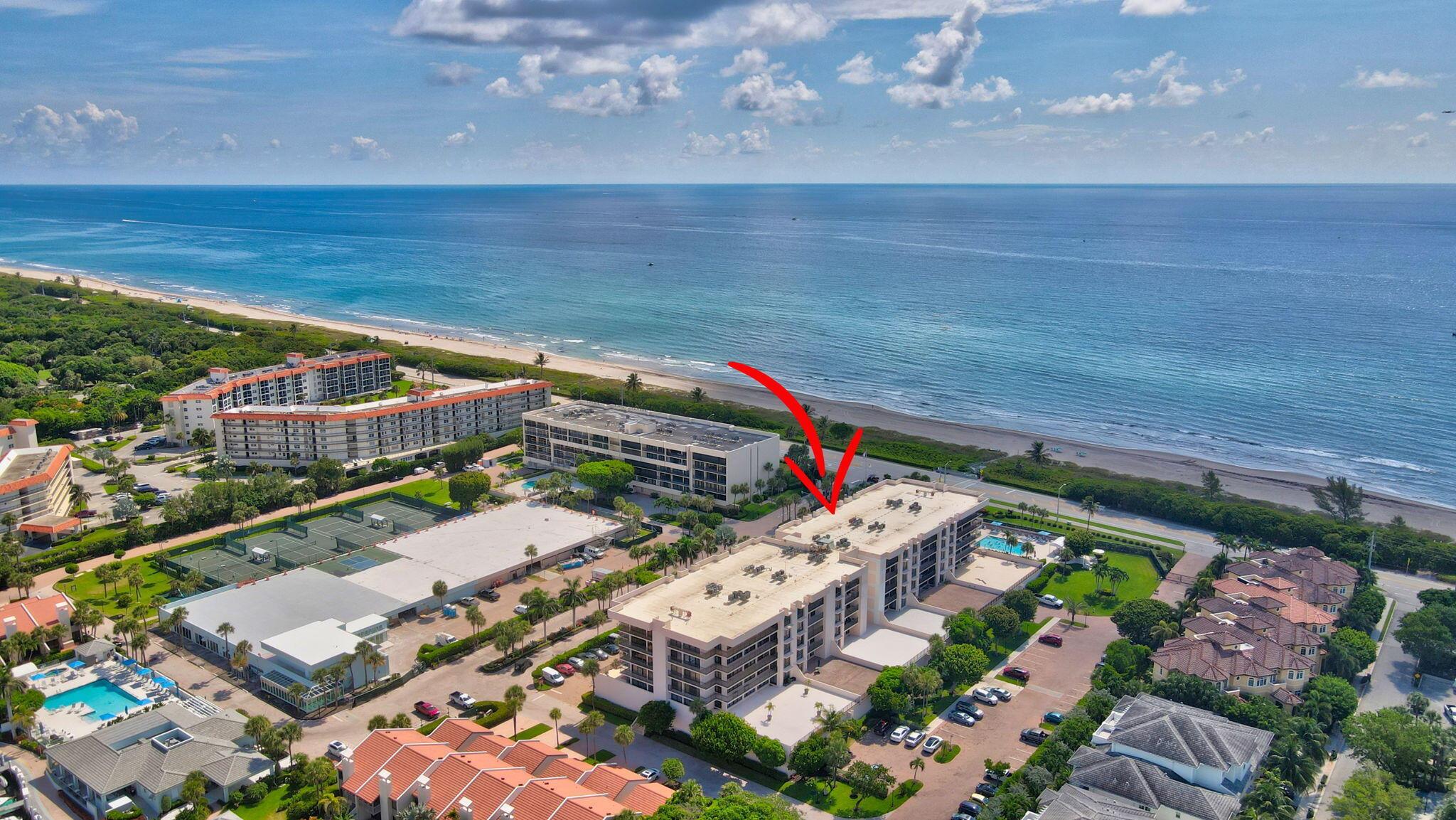 2667 North Ocean Boulevard, Unit 405I Boca Raton, FL 33431 - Photo 20 of 30 Aerial View