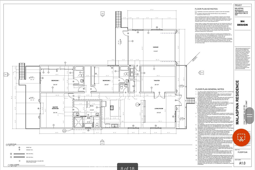 21541 Yankee Valley Road Hidden Valley Lake, CA 95467 - Photo 46 of 75 a black and white photo of a living room