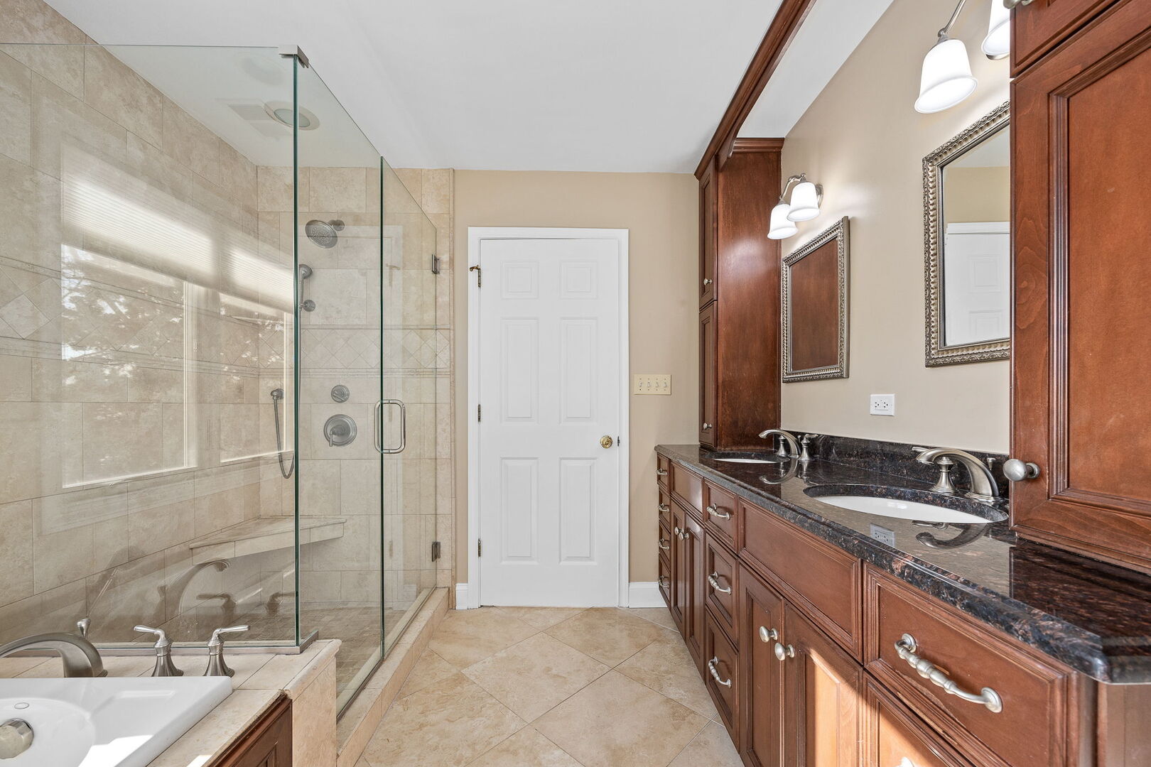 459 59th Street Lisle, IL 60532 - Photo 28 of 57 a spacious bathroom with a double vanity sink mirror and double
