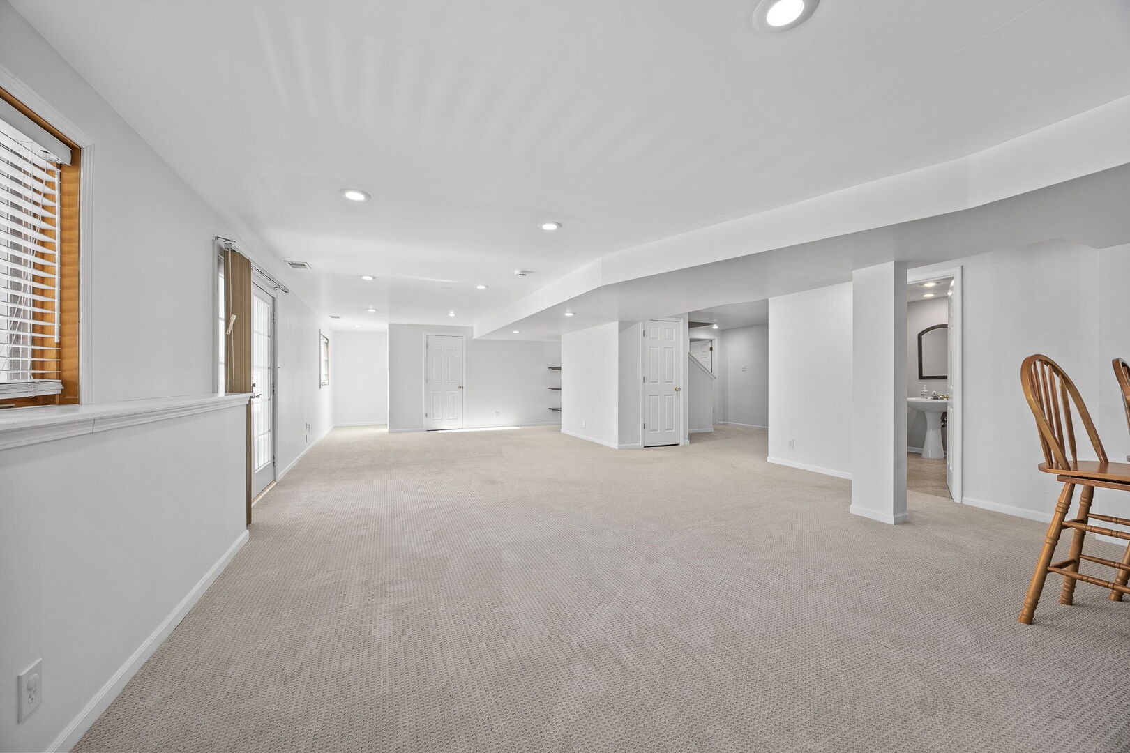 459 59th Street Lisle, IL 60532 - Photo 40 of 57 a view of a livingroom with a staircase and kitchen view