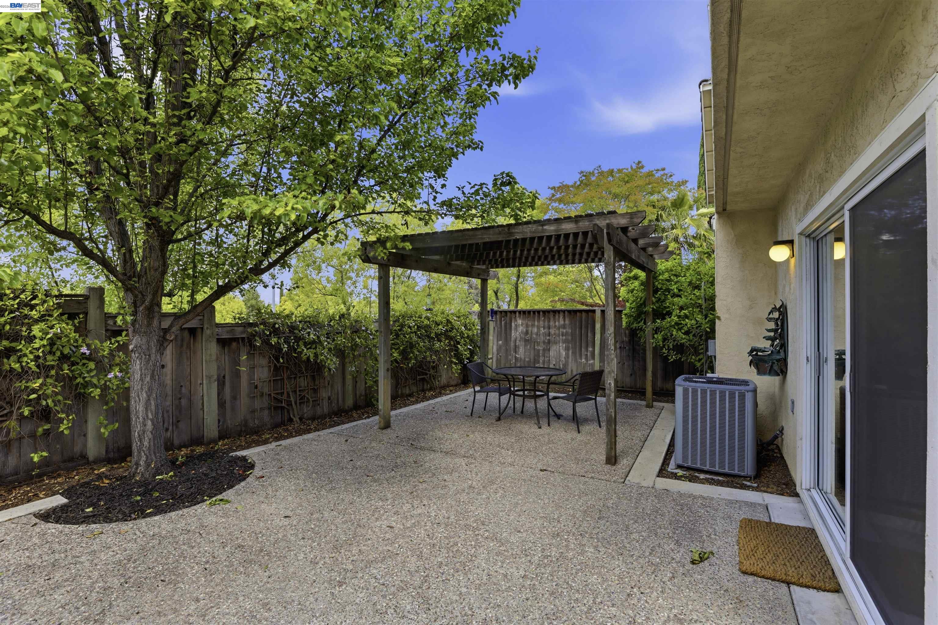4161 Garibaldi Place Pleasanton, CA 94566 - Photo 40 of 47 a view of outdoor space with a patio