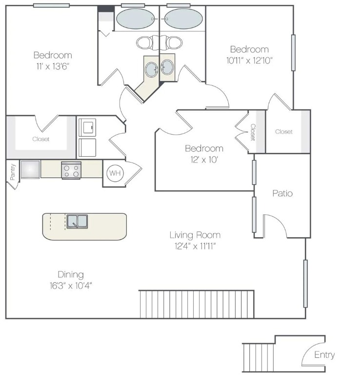 Move in by January 30th and enjoy 8 weeks FREE rent! Restrictions may apply — contact our leasing office for details.
