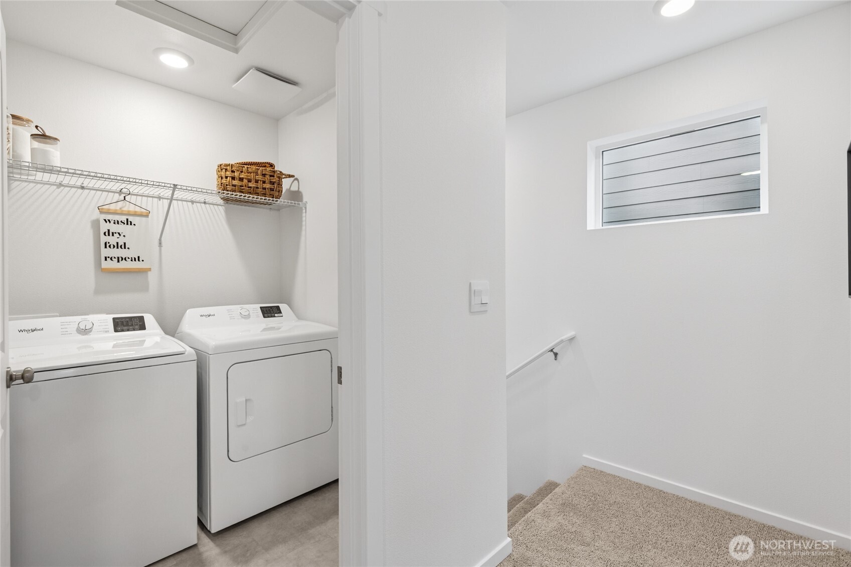8337 Ostrom Avenue Southeast, Unit 101 Lacey, WA 98513 - Photo 19 of 28 a view of storage and utility room with washer and dryer