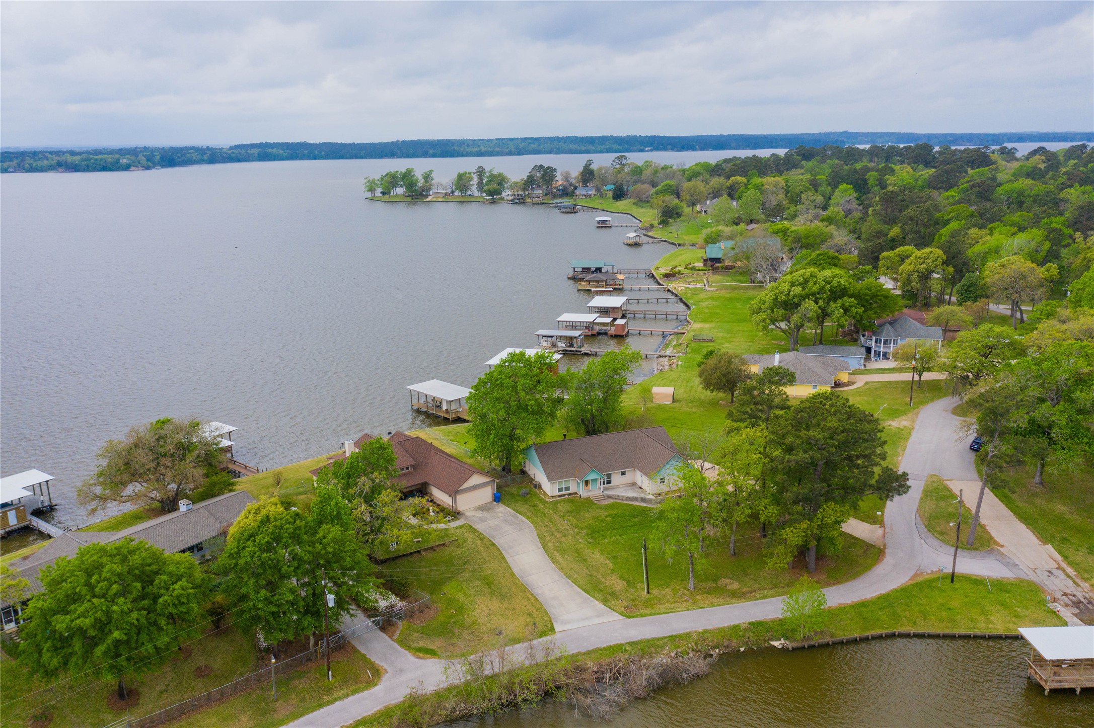 0 Red Oak Lane Trinity, TX 75862 - Photo 12 of 12 Aerial view of The Landing on Lake Livingston