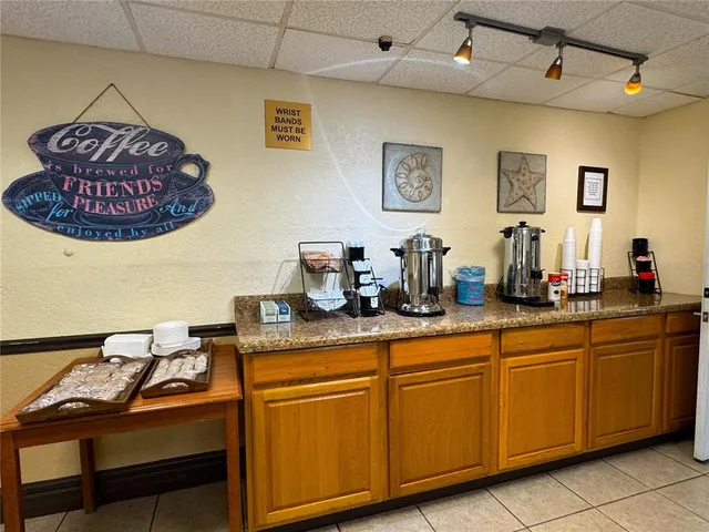 a view of water heater room