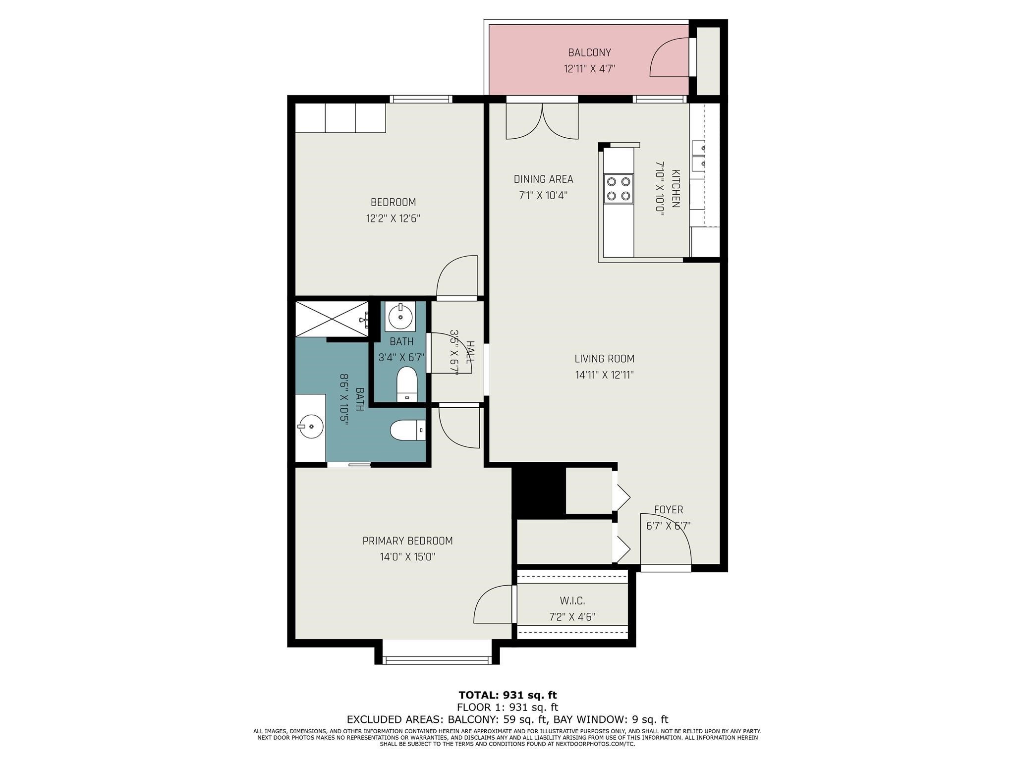 8287 Kingsbrook Road, Unit 268 Houston, TX 77024 - Photo 50 of 50 a picture of a floor plan