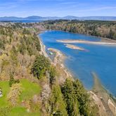 a view of a building with a large window