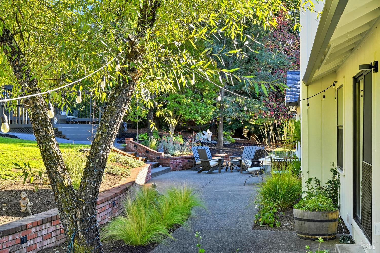 246 Zinfandel Road Healdsburg, CA 95448 - Photo 33 of 50 a view of a swimming pool with chairs in patio