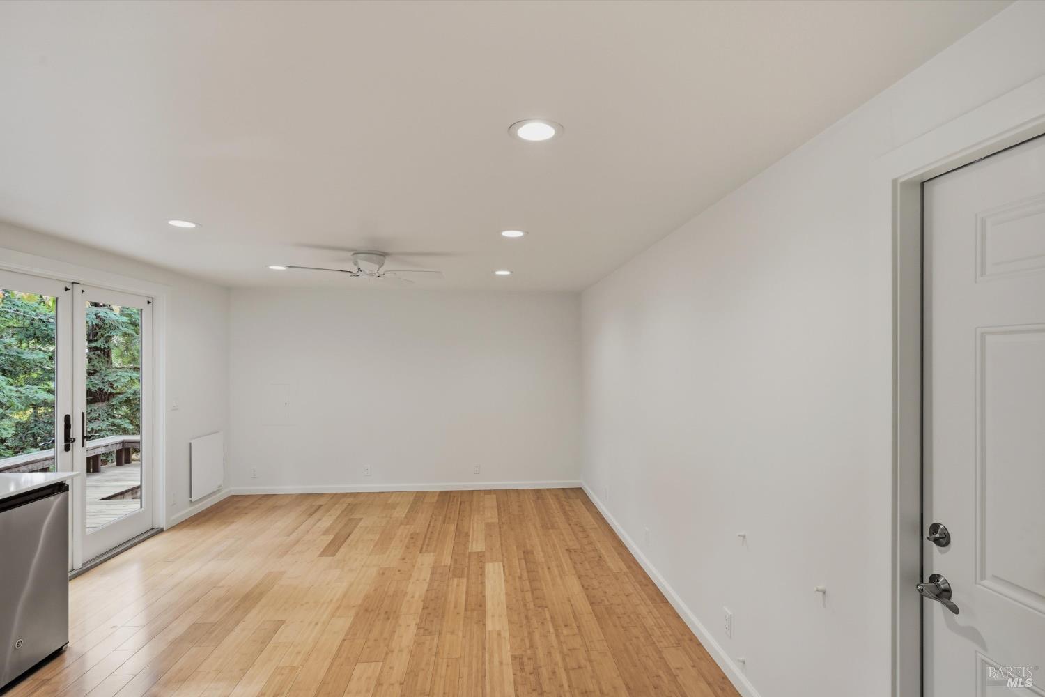 246 Zinfandel Road Healdsburg, CA 95448 - Photo 42 of 50 a view of room with window and wooden floor