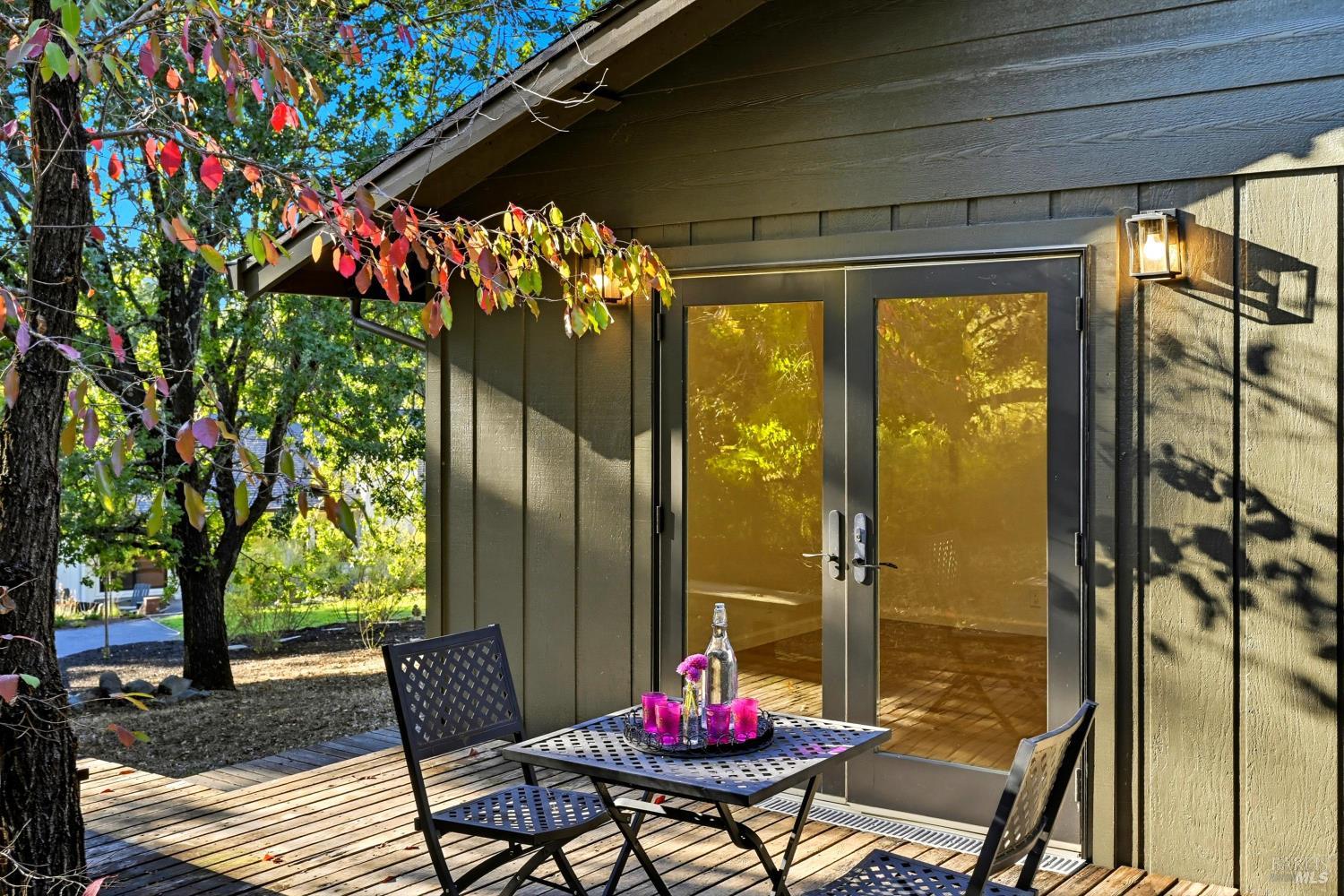 246 Zinfandel Road Healdsburg, CA 95448 - Photo 44 of 50 a outdoor view with a sitting space