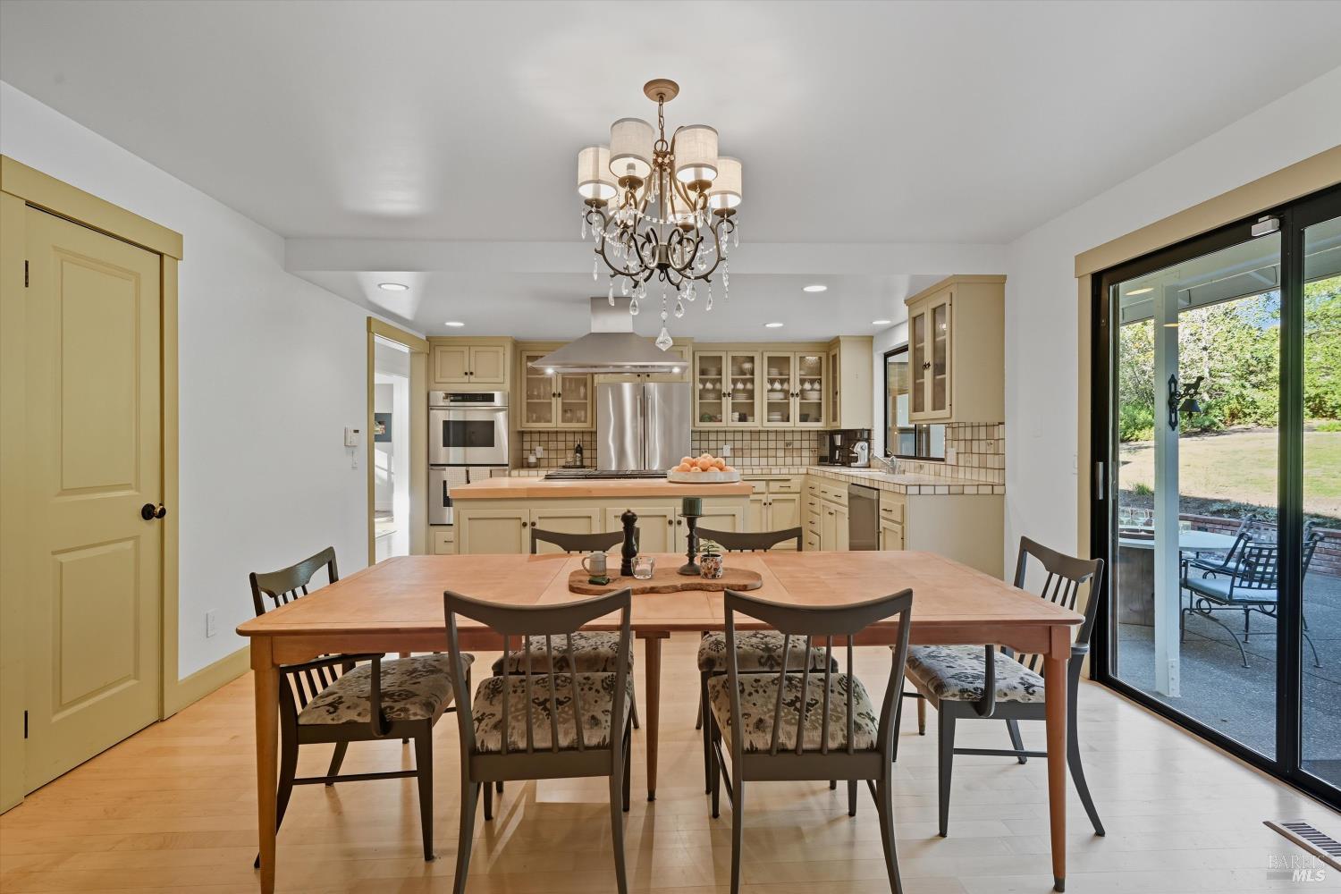 246 Zinfandel Road Healdsburg, CA 95448 - Photo 7 of 50 a view of a dining room with furniture window and outside view