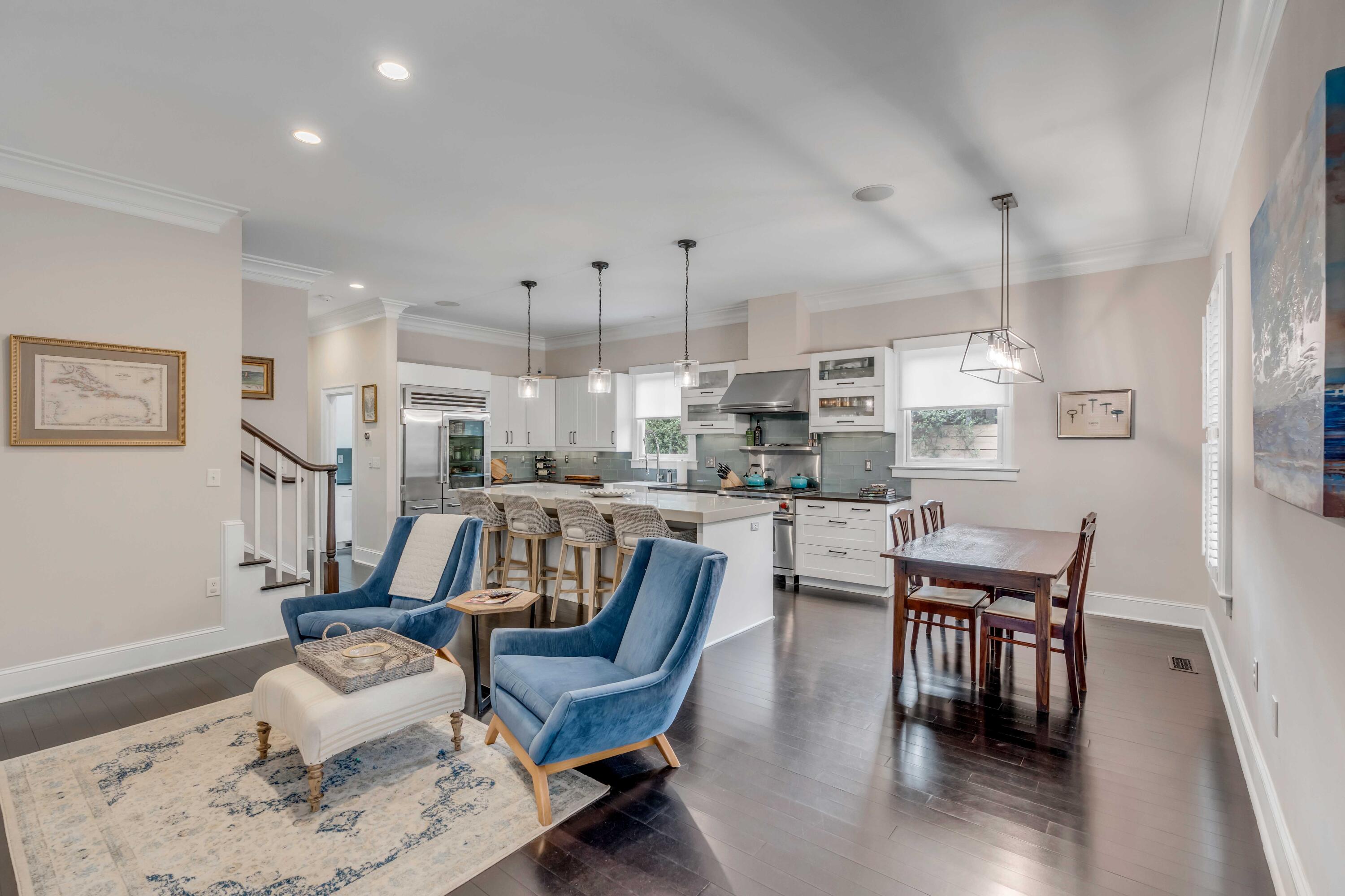512 Ruby Drive Mount Pleasant, SC 29464 - Photo 7 of 49 Sitting Area, Kitchen & Dining Area
