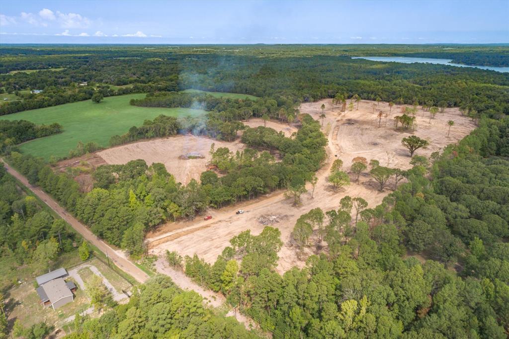 4307 Rd Larue Tx 75770 Road Larue, TX 75770 - Photo 9 of 17 Aerial perspective highlighting cleared land surrounded by mature tree lines
