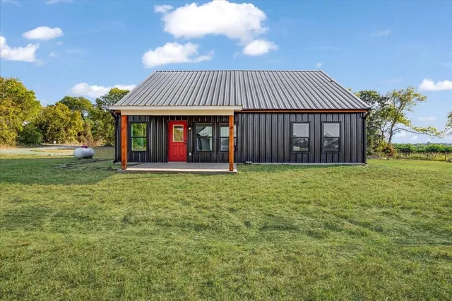 a close up view of a closet