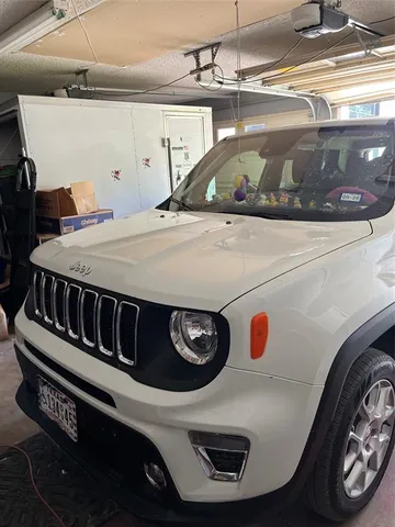 a view of car parked