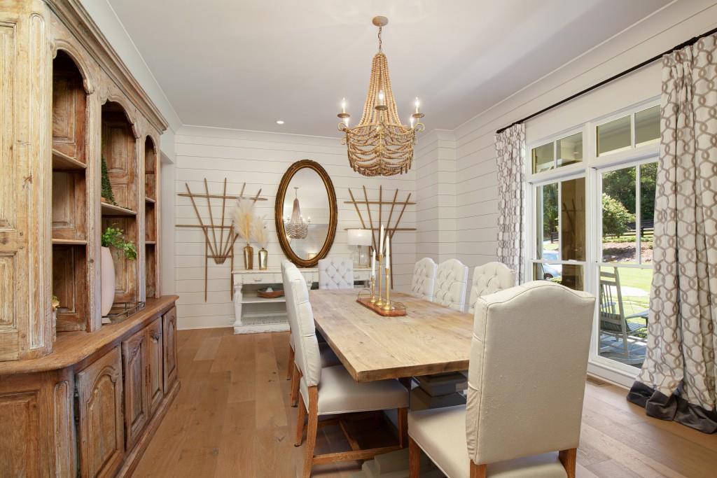 13235 Arnold Mill Road Roswell, GA 30075 - Photo 11 of 72 a view of a dining room with furniture window and wooden floor