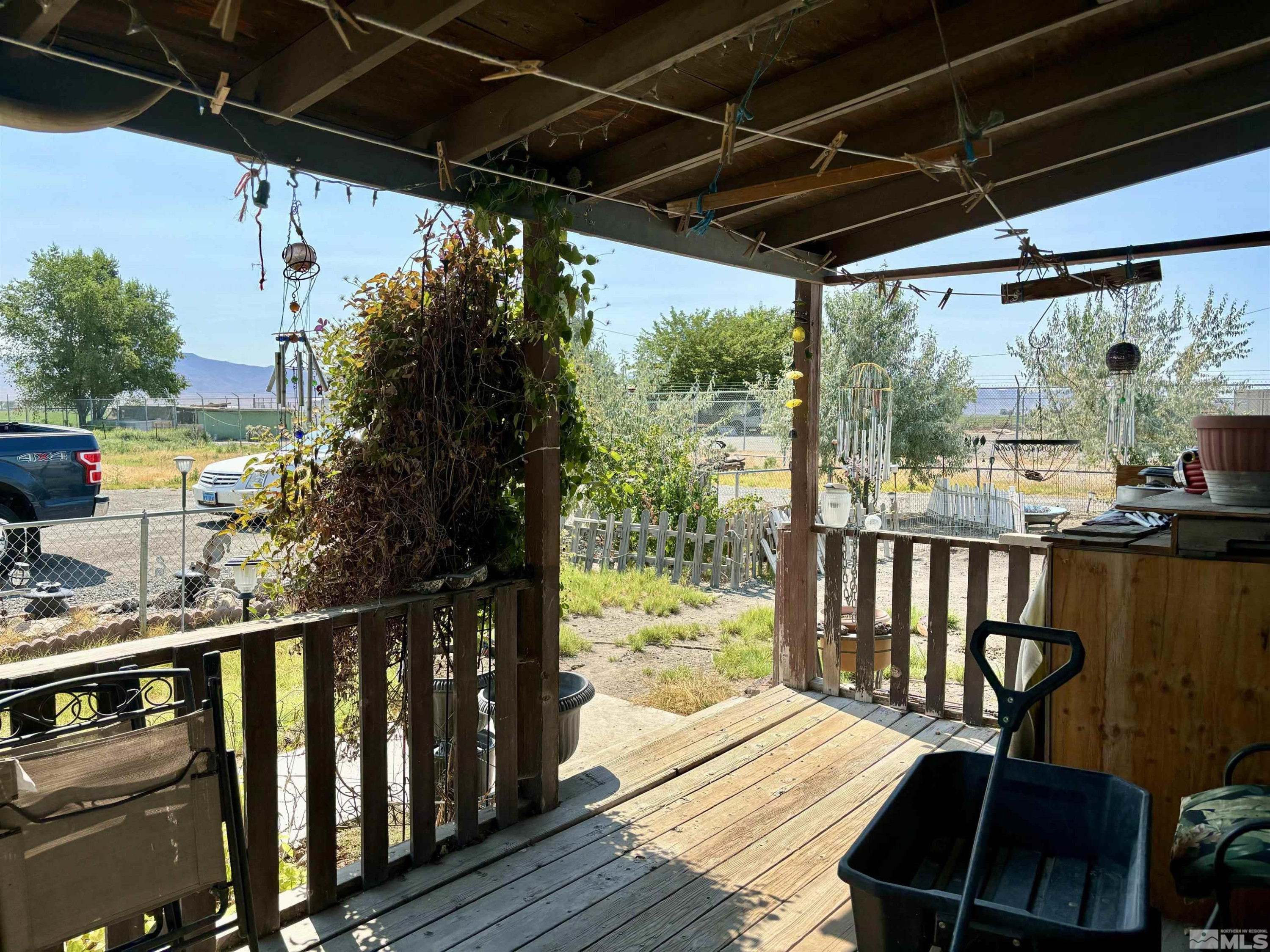 660 South Meridian Road Lovelock, NV 89419 - Photo 15 of 20 a view of a balcony with wooden floor
