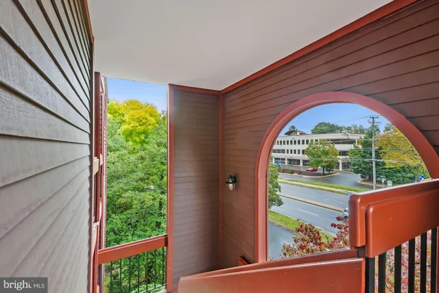 a view of front door