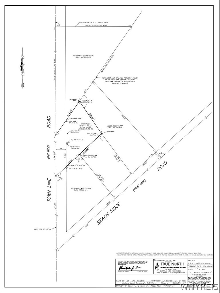 7055 Townline Road Pendleton, NY 14120 - Photo 1 of 3 Survey