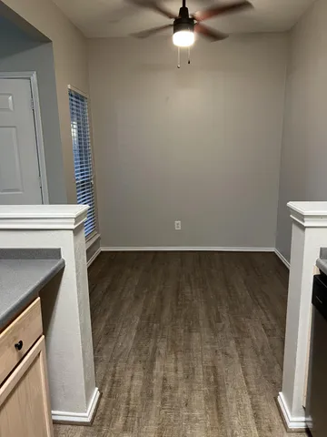 wooden floor in an empty room