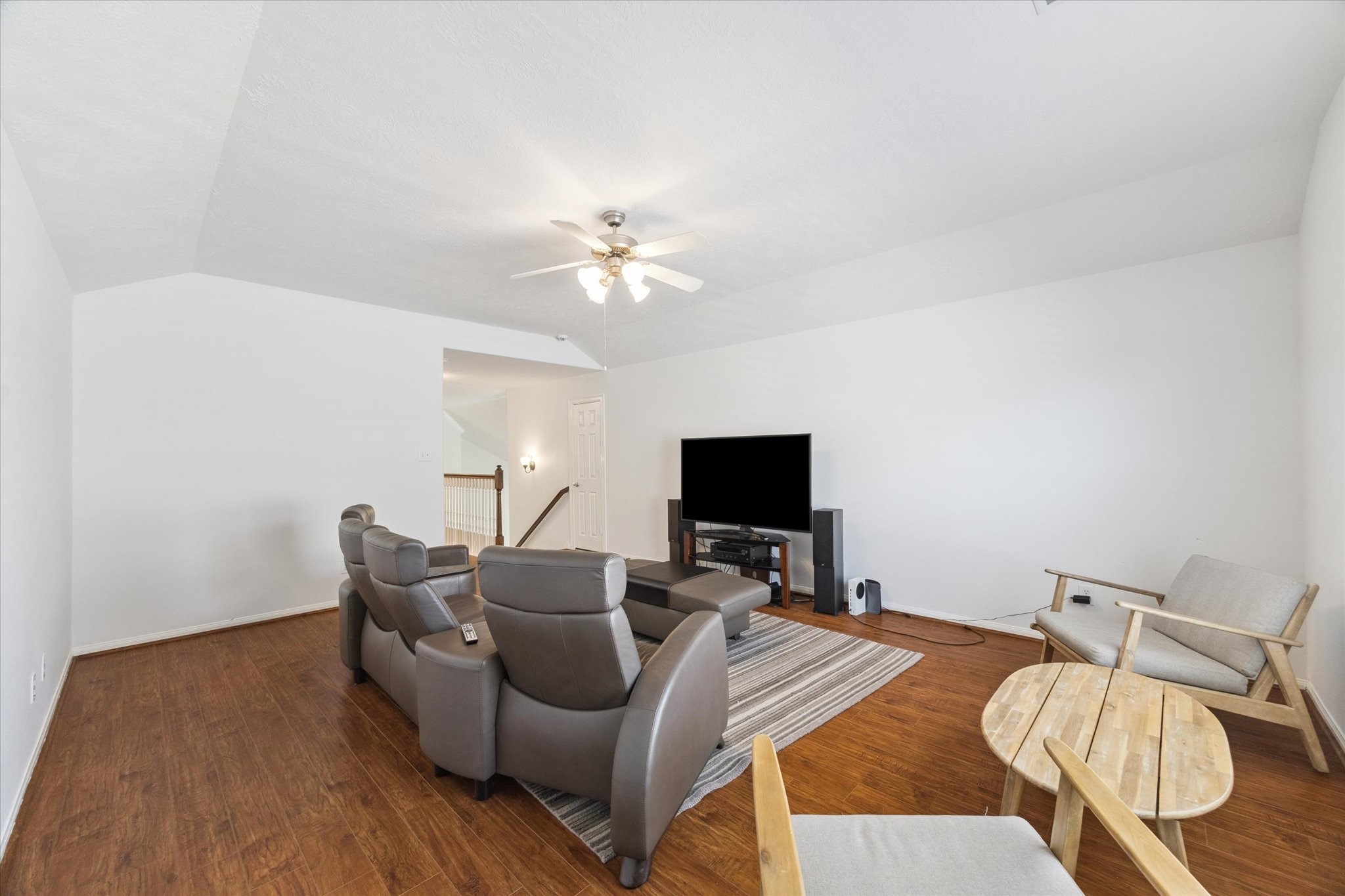 5315 Maverick Point Lane Katy, TX 77494 - Photo 21 of 29 a living room with furniture and a flat screen tv