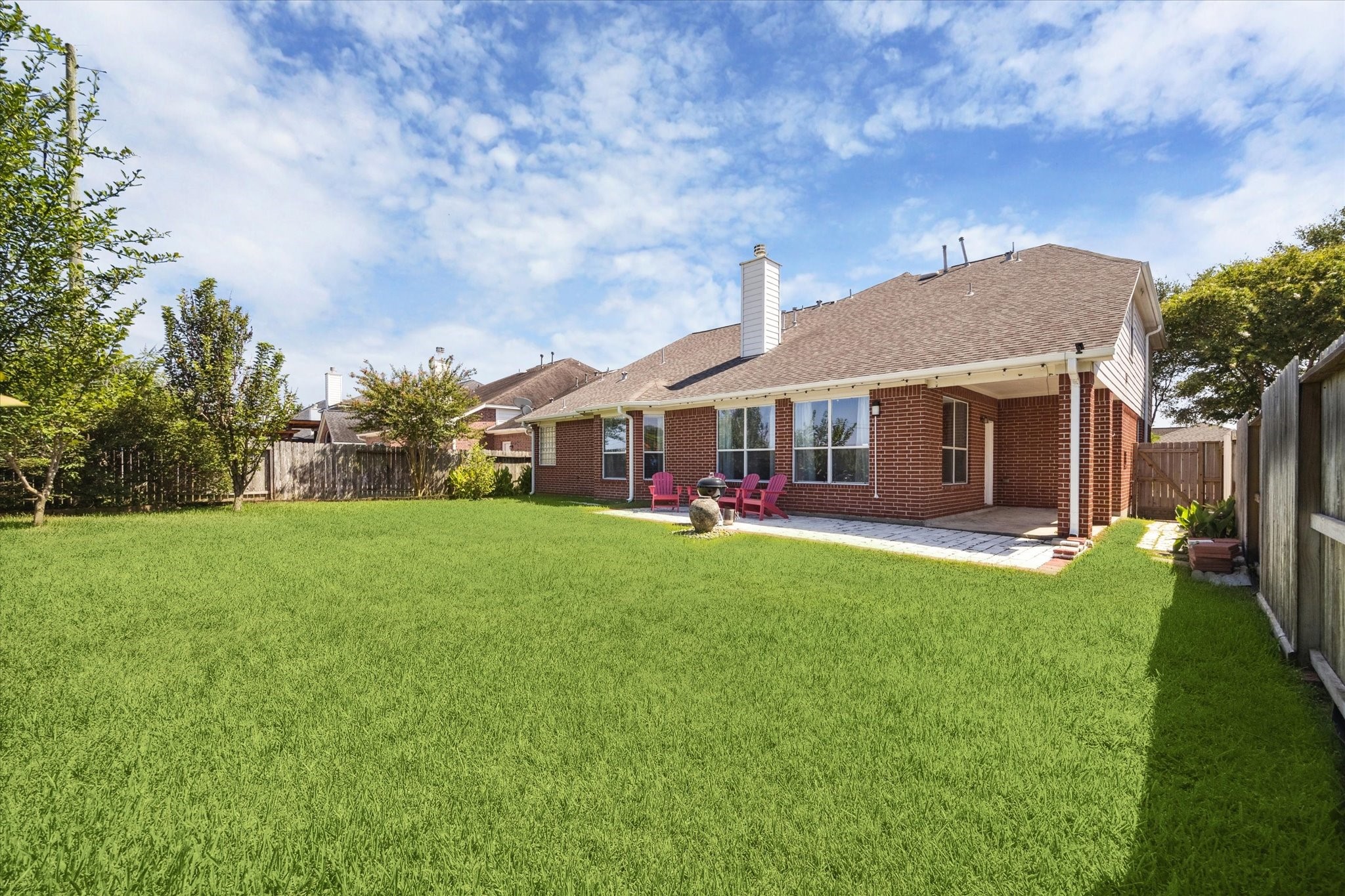 5315 Maverick Point Lane Katy, TX 77494 - Photo 29 of 29 a front view of house with yard barbeque and outdoor seating