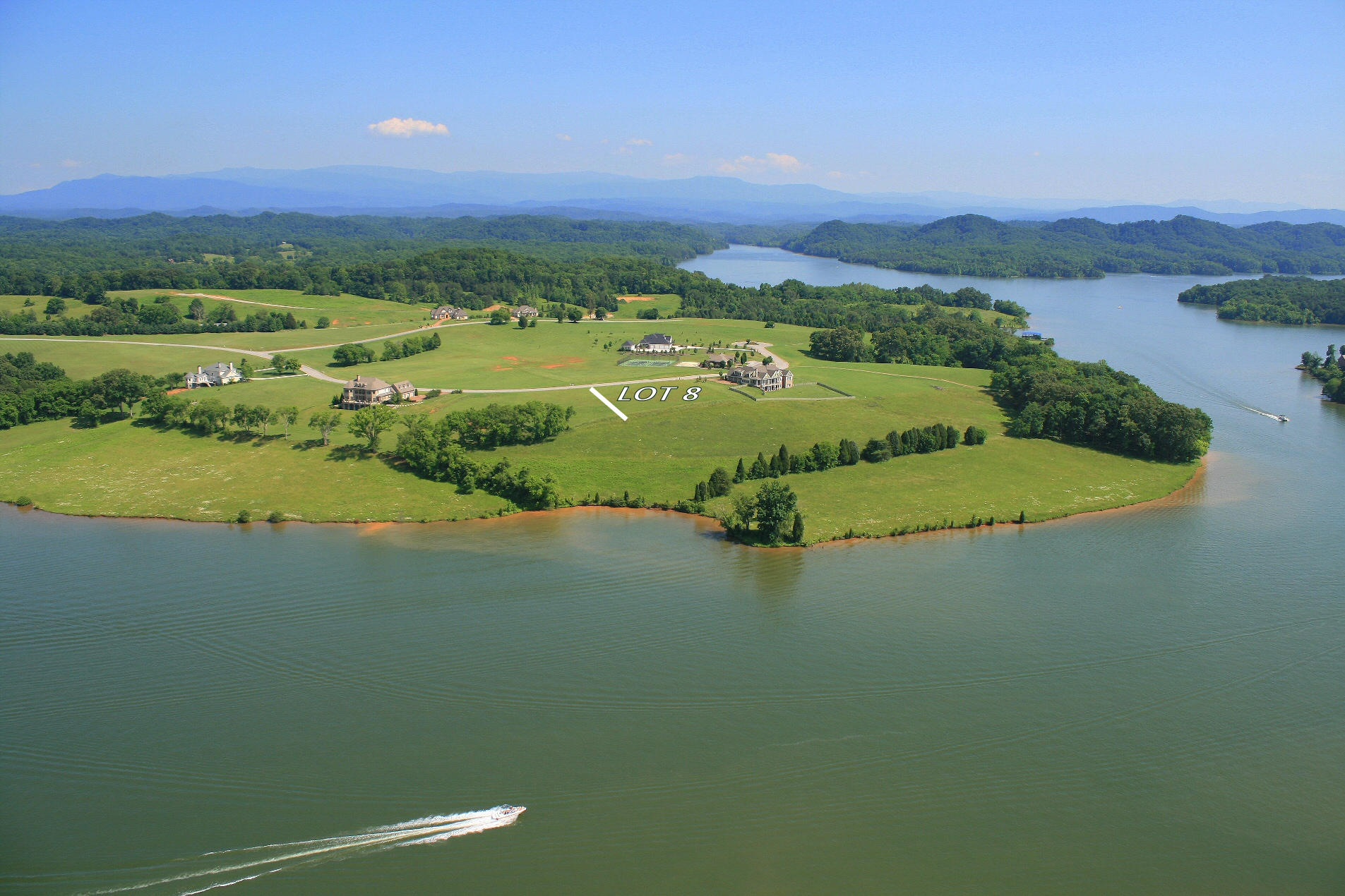 190 Thunder Road Vonore, TN 37885 - Photo 2 of 13 Lot 8 Ariel marked