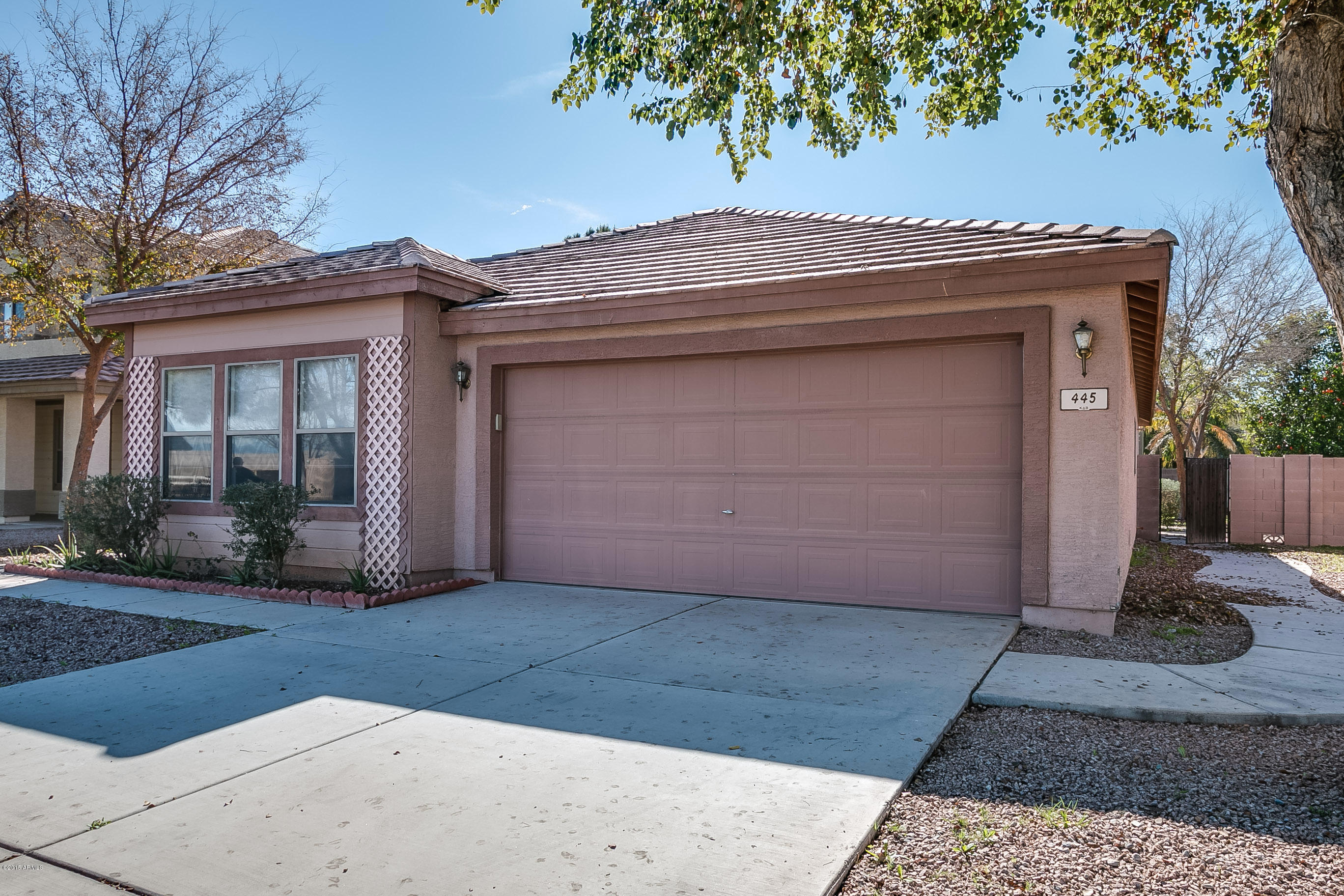 445 West Aviary Way Gilbert, AZ 85233 - Photo 2 of 27 a front view of house