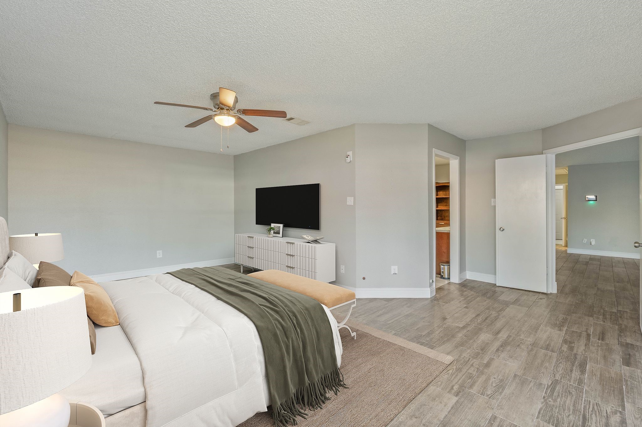 25534 Sugar Valley Lane Spring, TX 77373 - Photo 5 of 25 Primary Bedroom - VIRTUALLLY STAGED