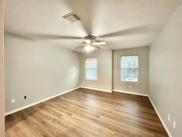 wooden floor in an empty room