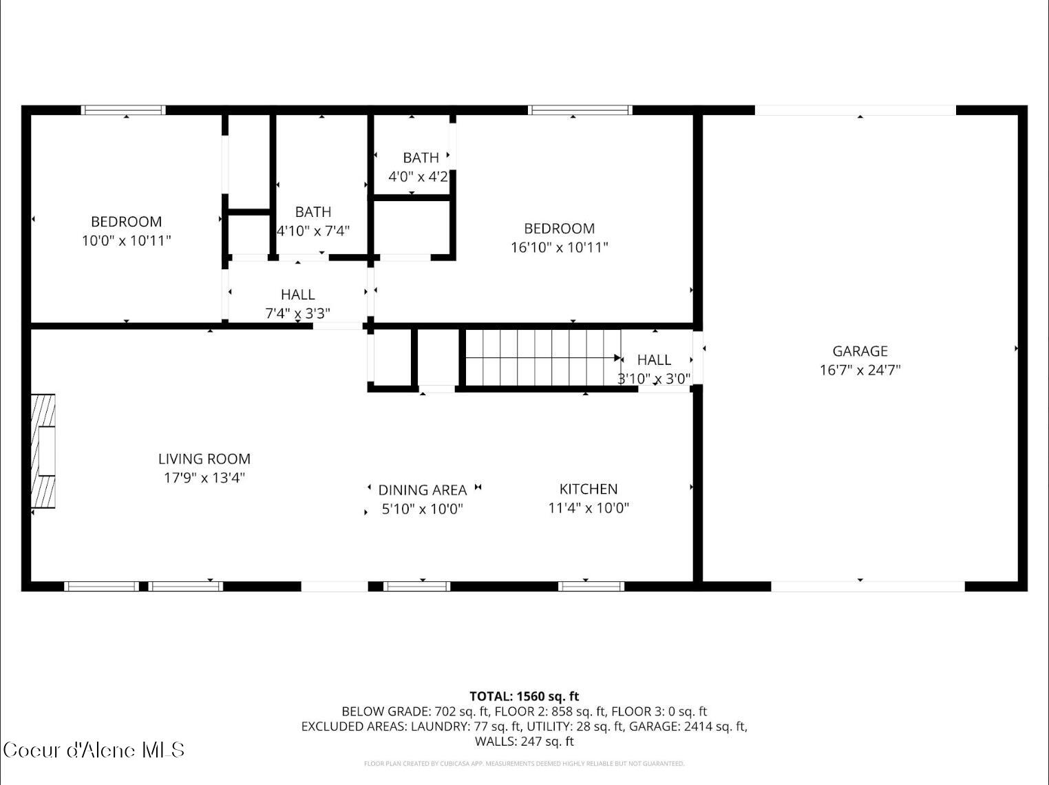 1504 East 3rd Avenue Post Falls, ID 83854 - Photo 46 of 47 Floor Plan Upper Level