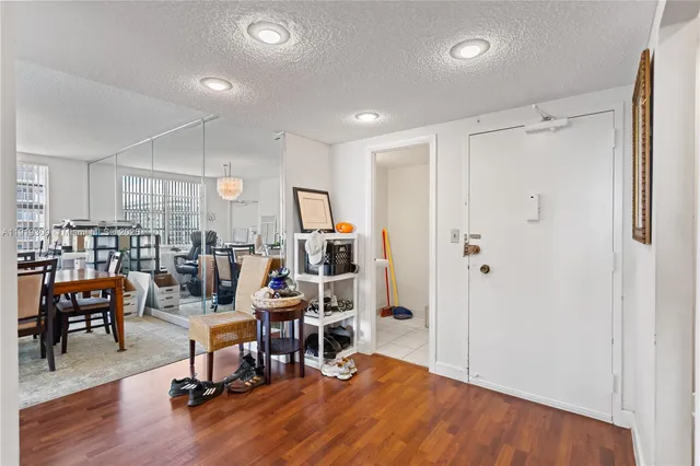 a view of a dining room and livingroom view