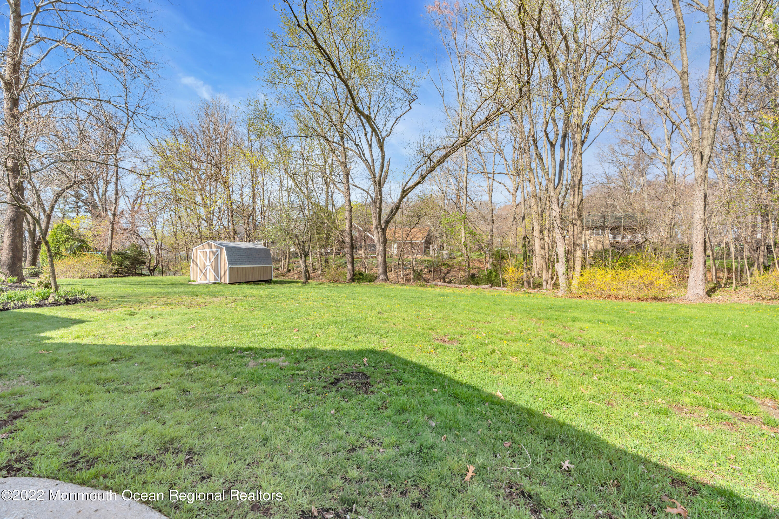 117 Kings Mountain Road Freehold, NJ 07728 - Photo 34 of 35 Wooded Buffer in Rear yard
