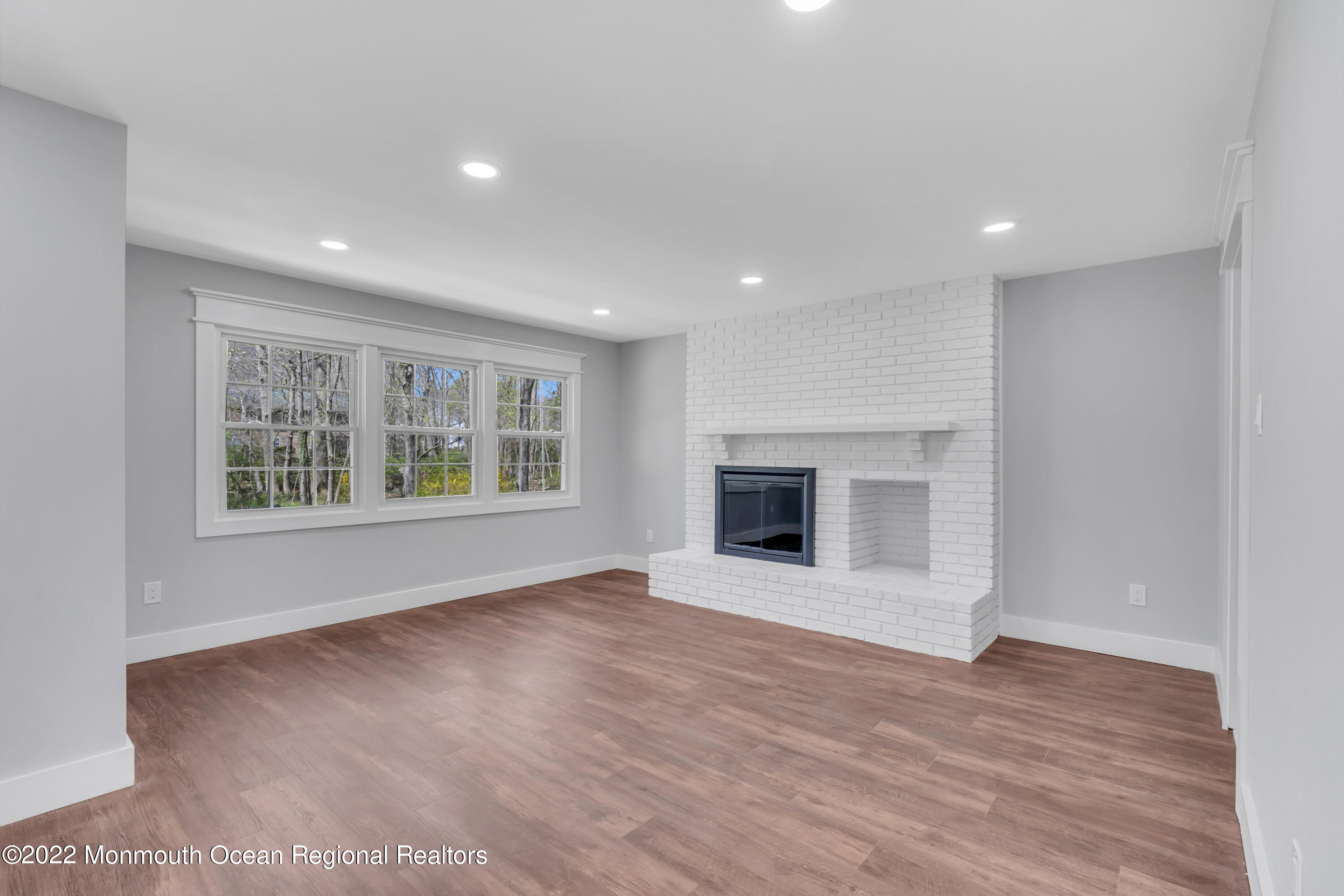 117 Kings Mountain Road Freehold, NJ 07728 - Photo 6 of 35 Woodburing Fireplace