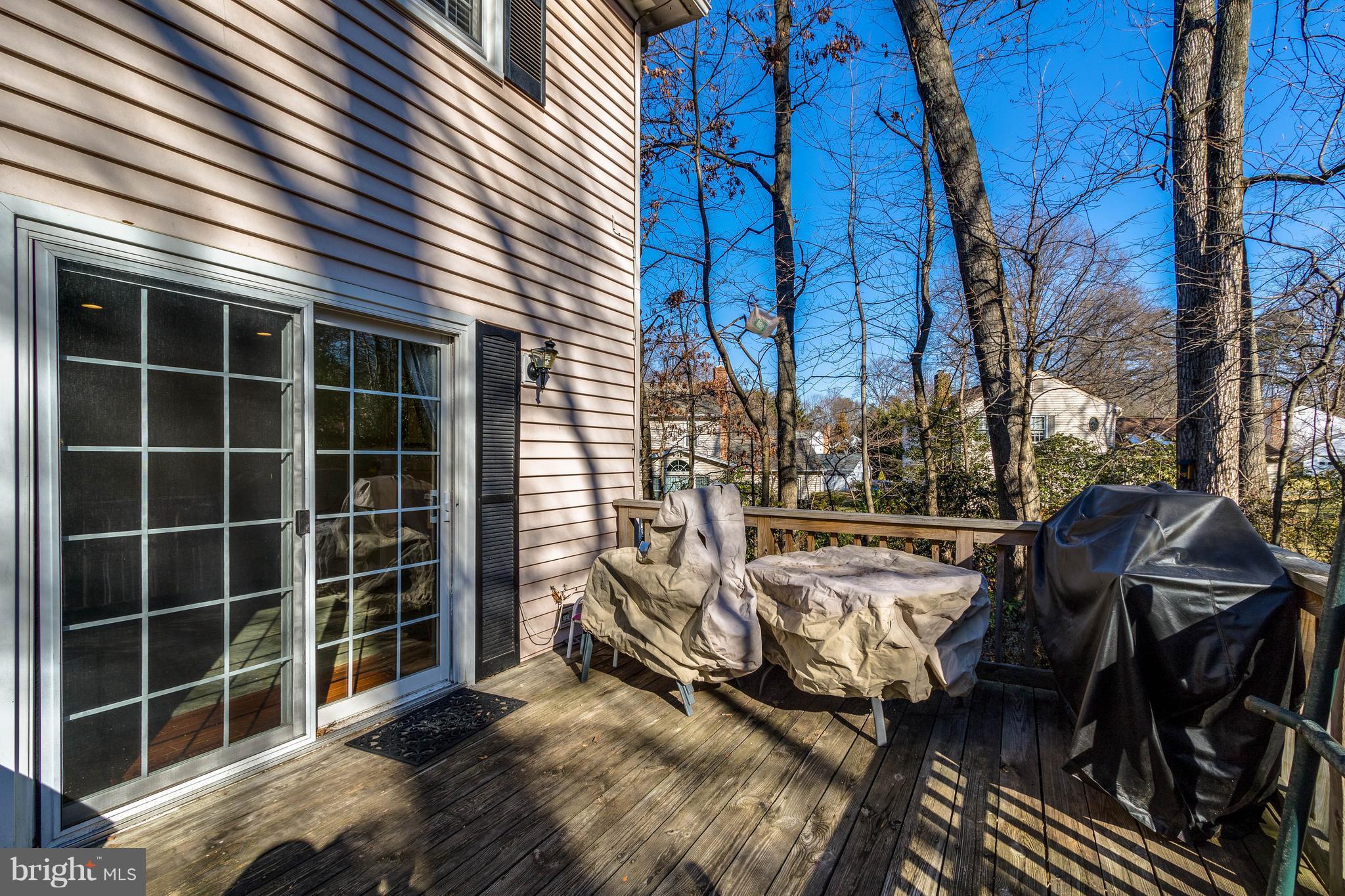 10104 Marshall Pond Road Burke, VA 22015 - Photo 28 of 30 Large sliding doors access the deck
