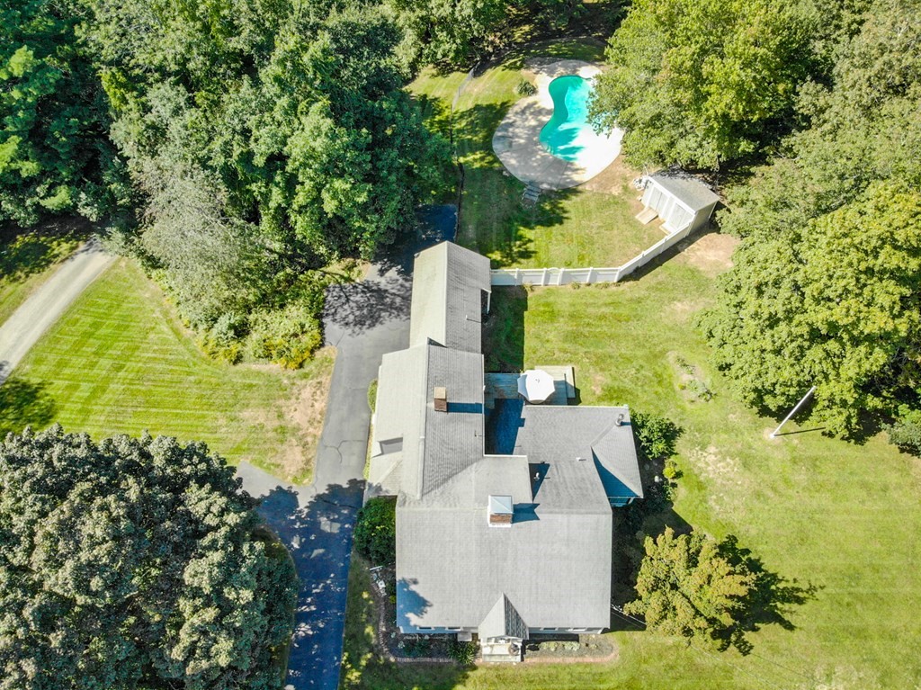 887 Broadway Hanover, MA 02339 - Photo 2 of 27 a top view of a house with a yard
