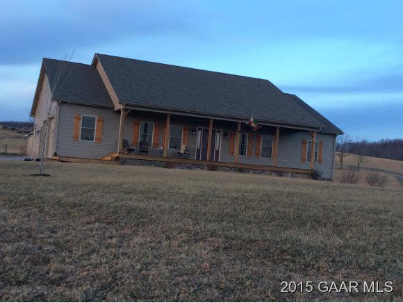 239 Howardsville Road Staunton, VA 24401 - Photo 2 of 20 a front view of a house with a garden