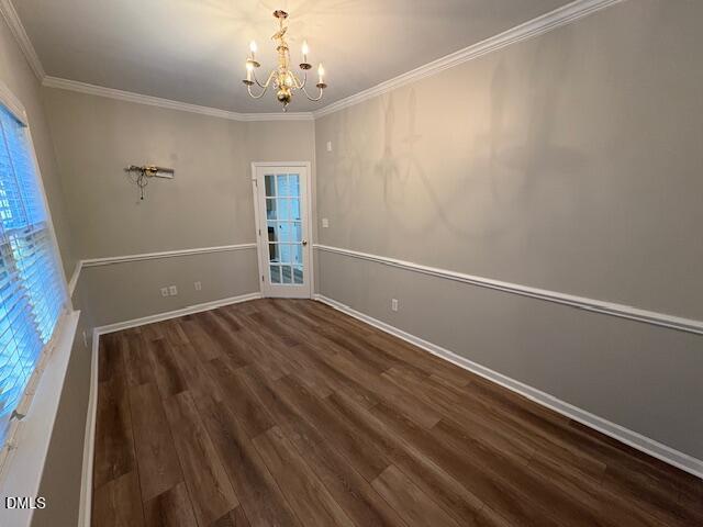 1007 Double Spring Court Apex, NC 27502 - Photo 8 of 22 wooden floor in an empty room