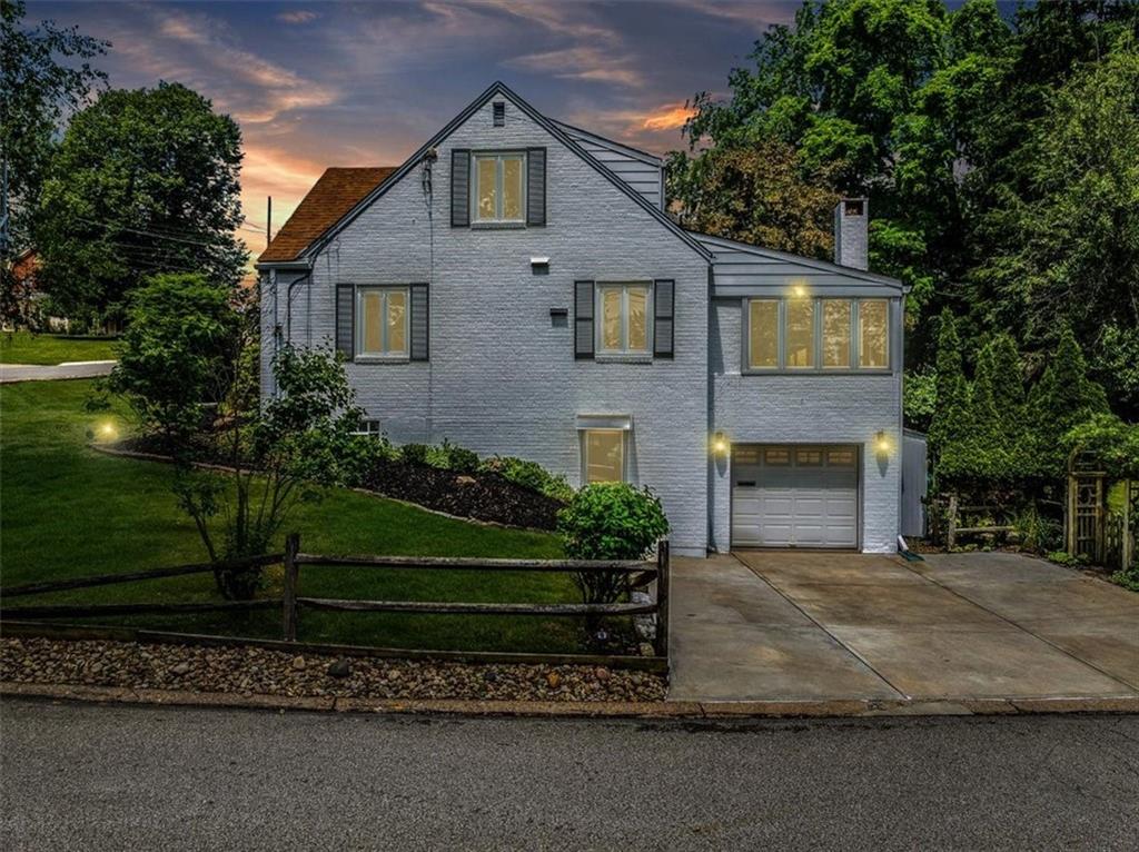 14 Elmhurst Road Green Tree, PA 15220 - Photo 49 of 50 Twilight Side View