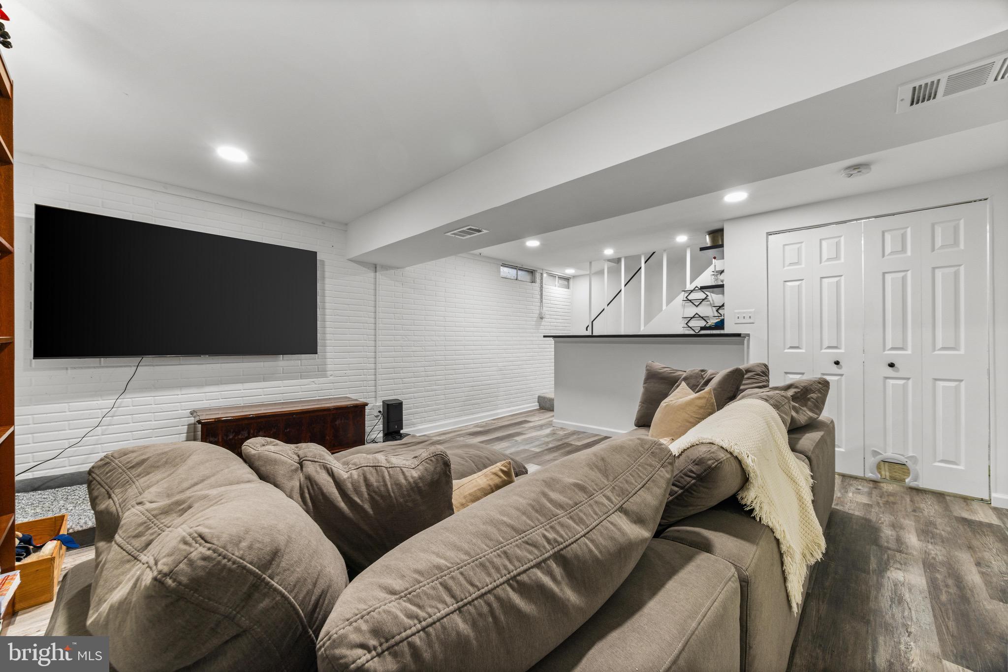 91 Ridgelawn Road, Unit A Reisterstown, MD 21136 - Photo 24 of 31 Finished basement